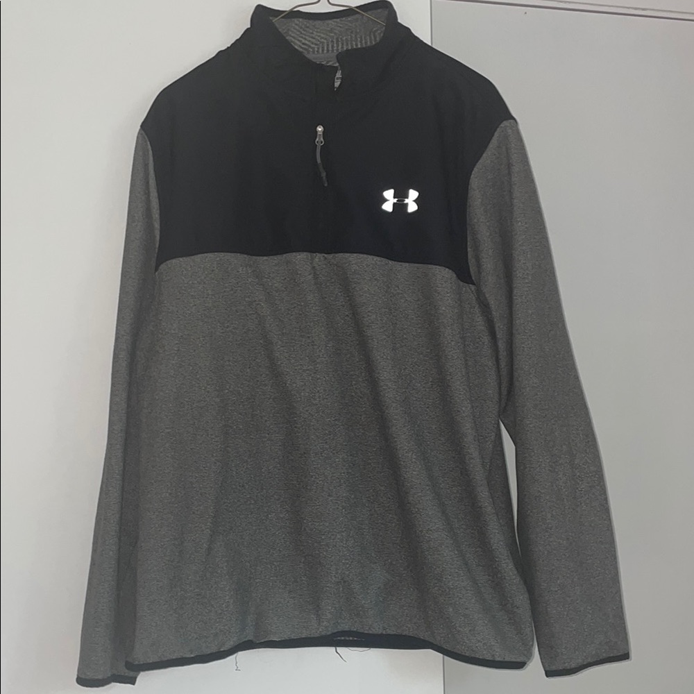 Under Armour Two-Tone Black and Gray Jacket